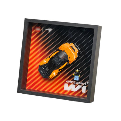 LEGO® Car Display Cases – F1, Supercars & Speed Champions Wall Frames(77252 - 77257) - brickzonehub