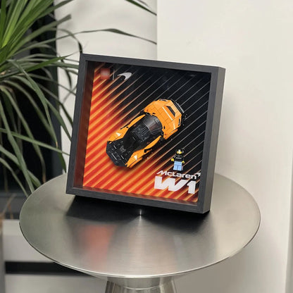 LEGO® Car Display Cases – F1, Supercars & Speed Champions Wall Frames(77252 - 77257) - brickzonehub
