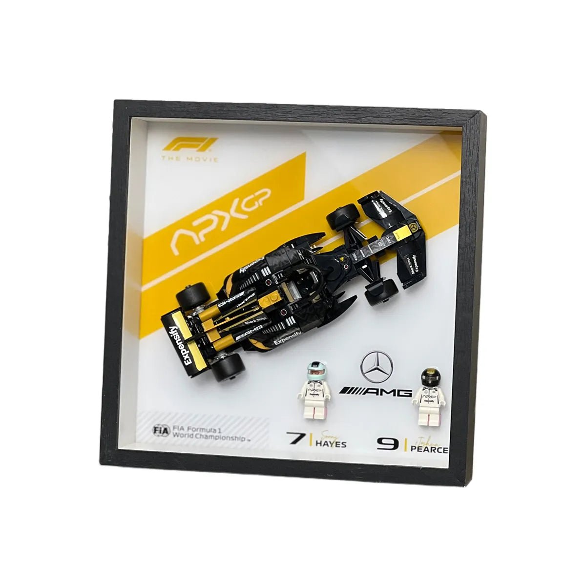 LEGO® Car Display Cases – F1, Supercars & Speed Champions Wall Frames(77252 - 77257) - brickzonehub