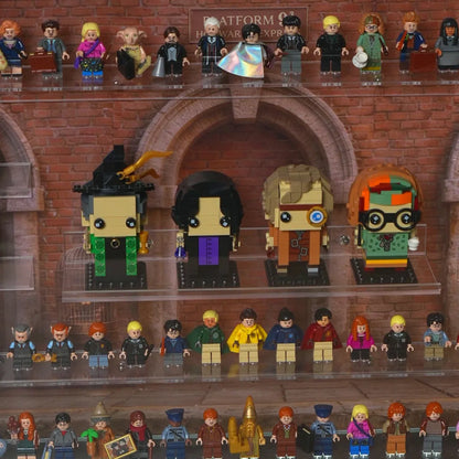 92 LEGO Minifiguren Wandvitrine