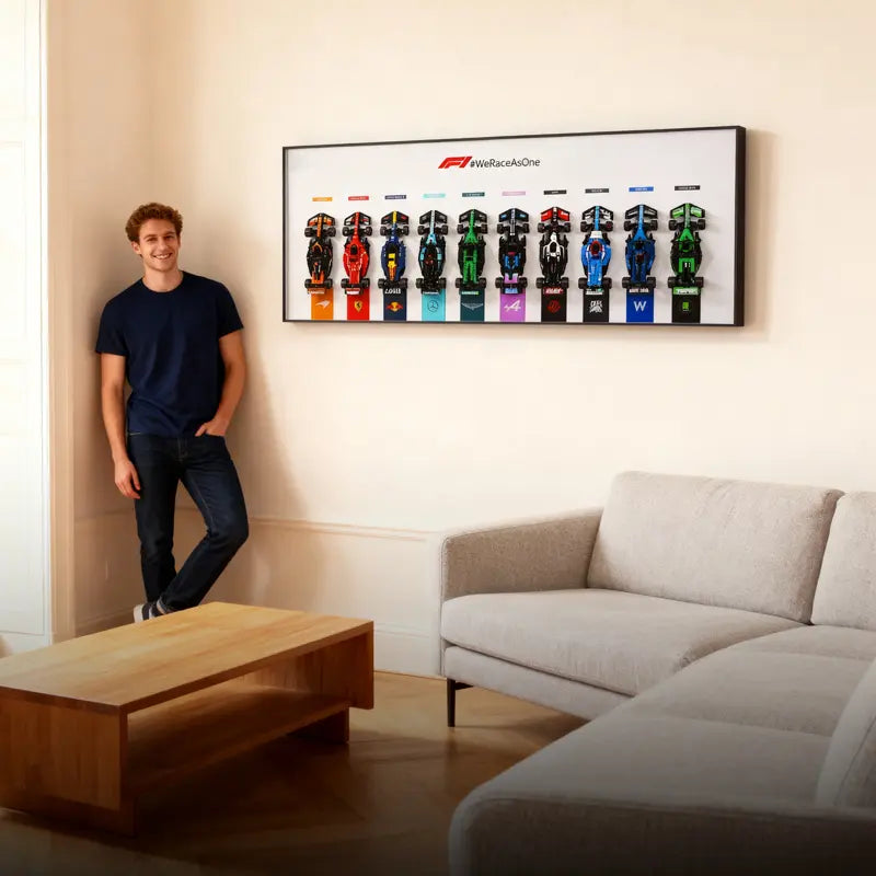 LED Wall Display Frame for LEGO® Concorde Set 10318 – brickzonehub