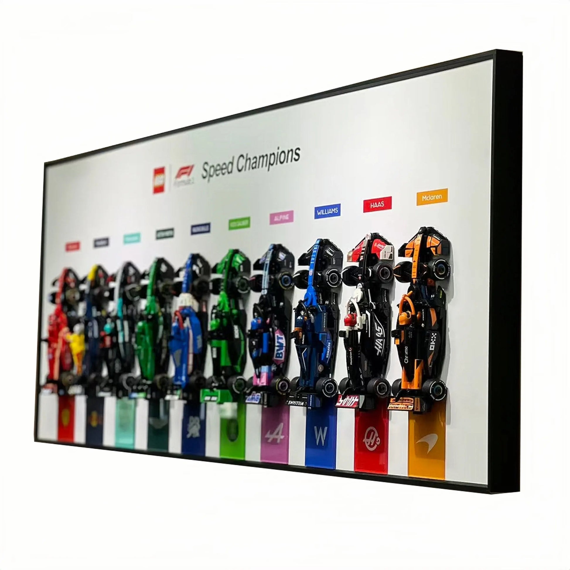 LEGO® Showcase for All Speed Champions F1 Series PLUS Display Frame - brickzonehub