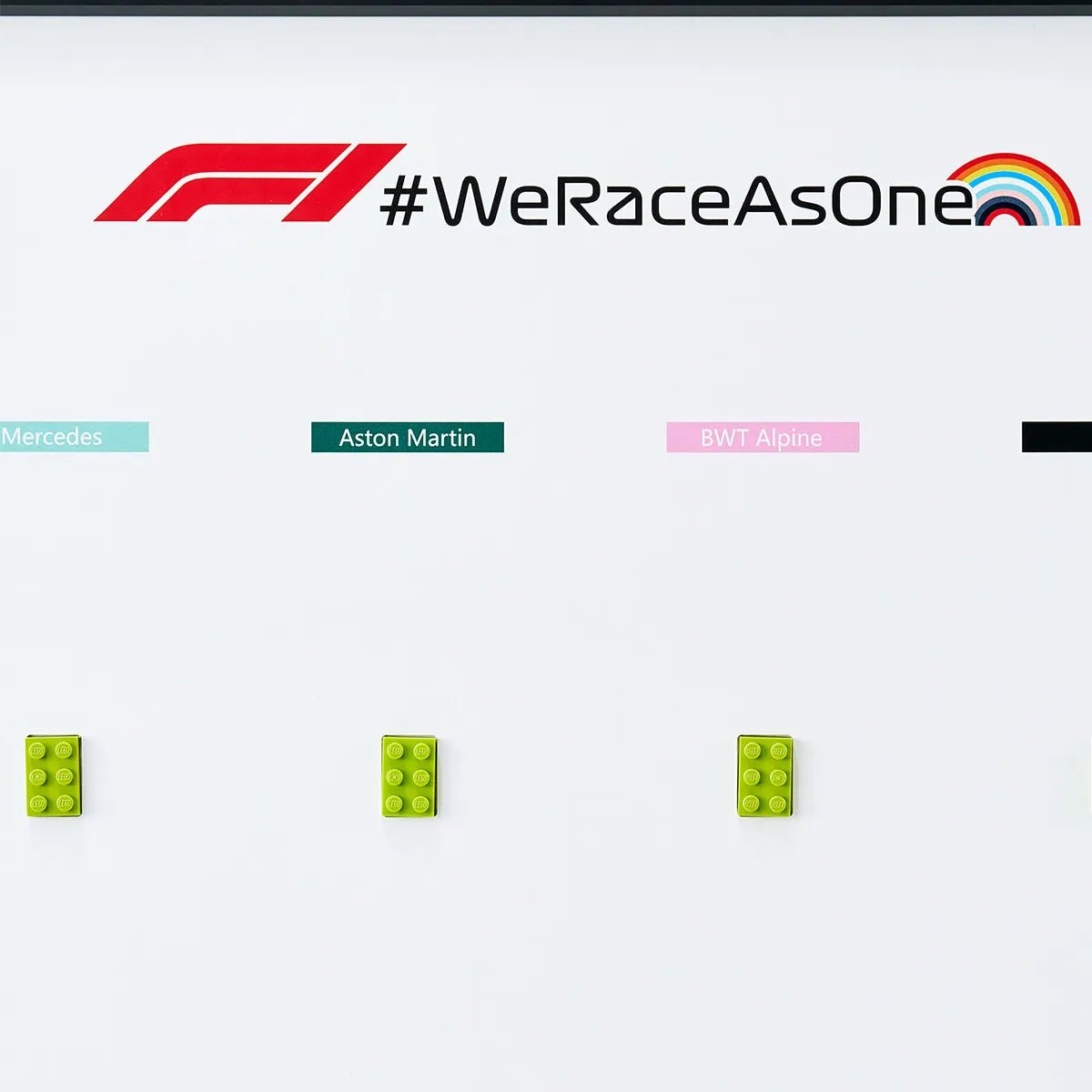 LEGO® Showcase for All Speed Champions F1 Series PLUS Display Frame - brickzonehub