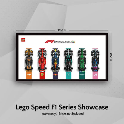 LEGO® Showcase for All Speed Champions F1 Series PLUS Display Frame - brickzonehub