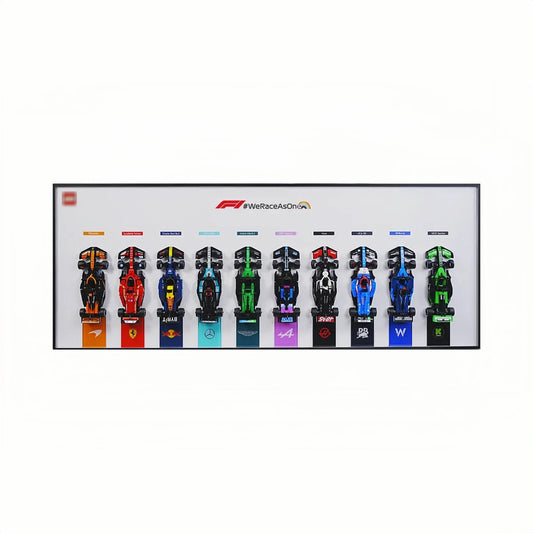 LEGO® Showcase for All Speed Champions F1 Series PLUS Display Frame - brickzonehub