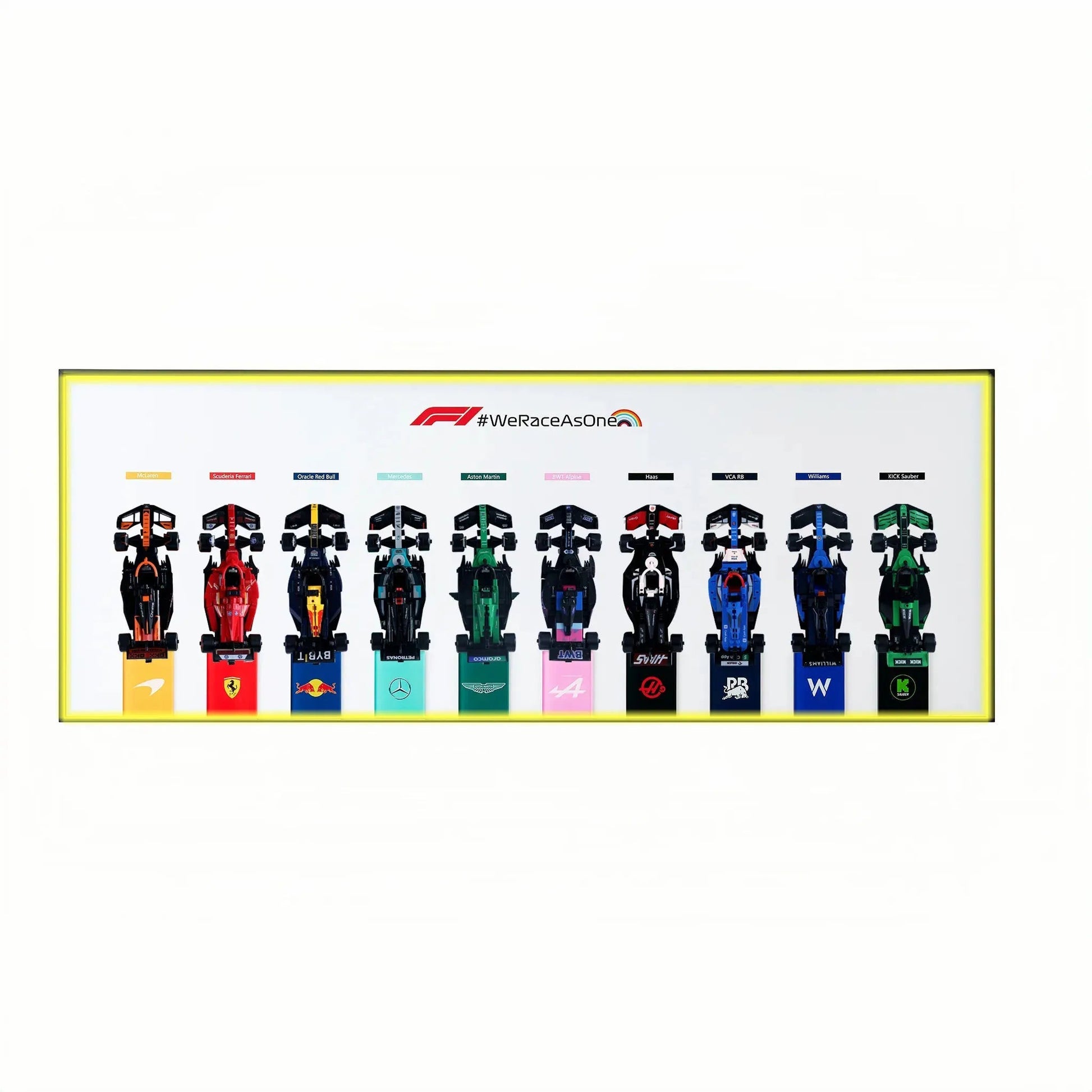 LEGO® Showcase for All Speed Champions F1 Series PLUS Display Frame - brickzonehub