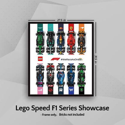 LEGO® Showcase for All Speed Champions F1 Series PLUS Display Frame - brickzonehub