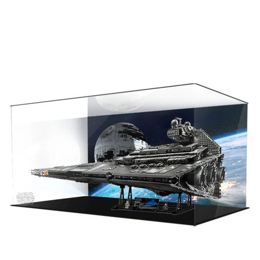 LEGO® Star Wars Imperial Star Destroyer Space Battle Acrylic Display Case 75252 - brickzonehub