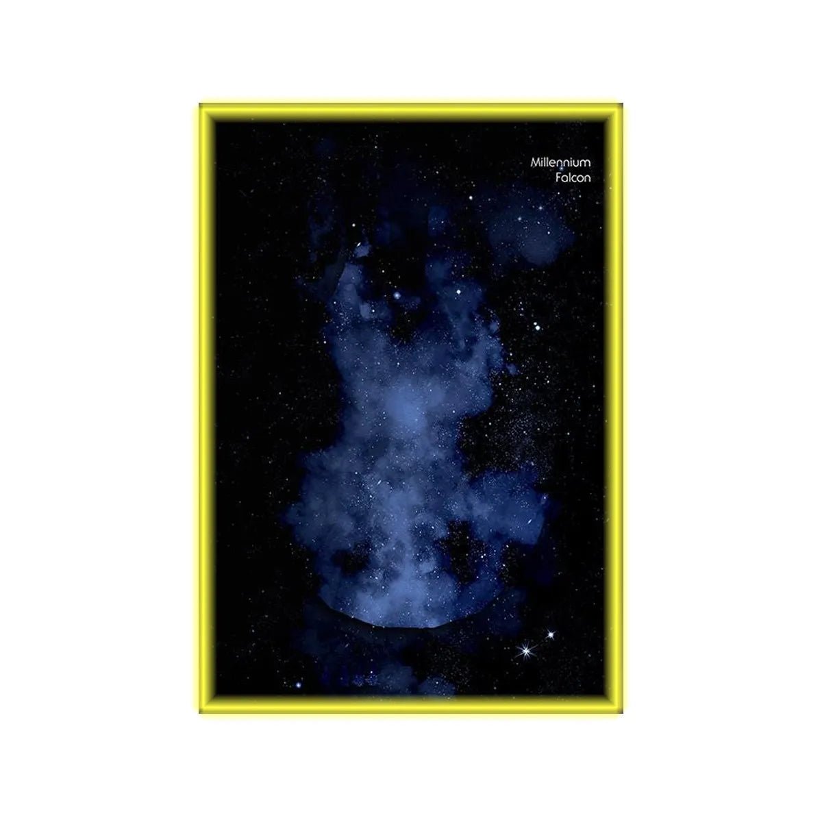 Wall Display Frame for LEGO® Star Wars™ Millennium Falcon 75257 | Hyperspace Rush
