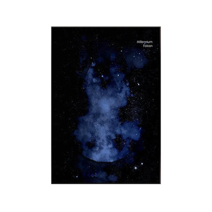 LEGO® Star Wars™ Millennium Falcon™ Wall Display Frame 75257 - brickzonehub