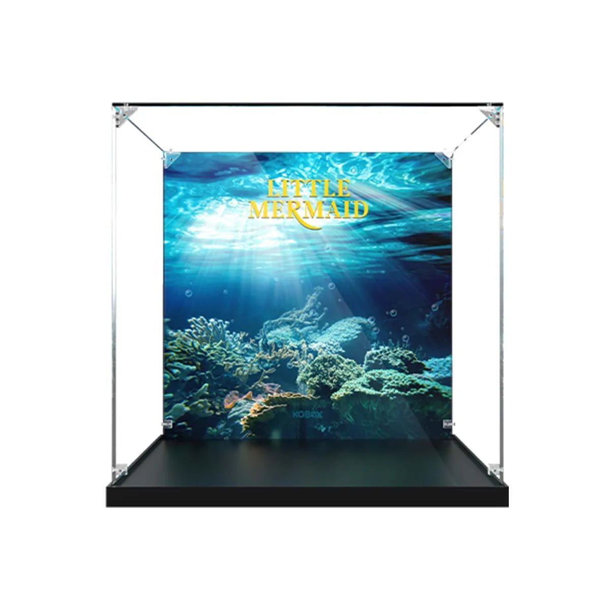 LEGO® The Little Mermaid Royal Clamshell Acrylic Display Case 43225 - brickzonehub