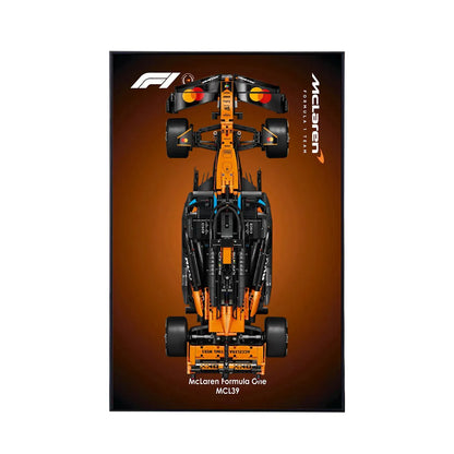 Wall Display Frame Compatible with LEGO® McLaren MCL39 F1® Car 42228