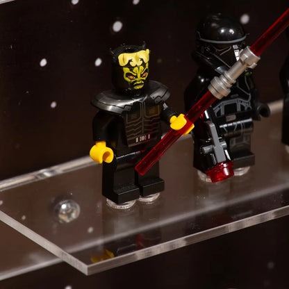 124 LEGO® Star Wars™ Minifigures Wall Display Case