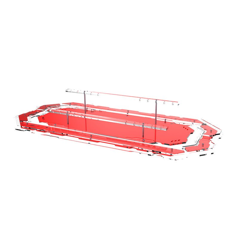 Original Red Acrylic Display Frame for LEGO® Technic Ferrari Daytona SP3 42143 - brickzonehub