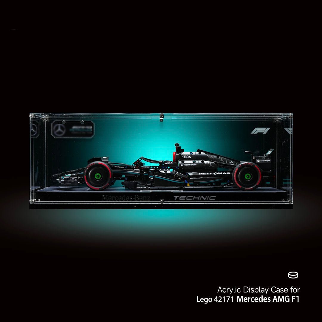 Premium Acrylic Display Case for LEGO® 42171 Mercedes - AMG F1 - brickzonehub