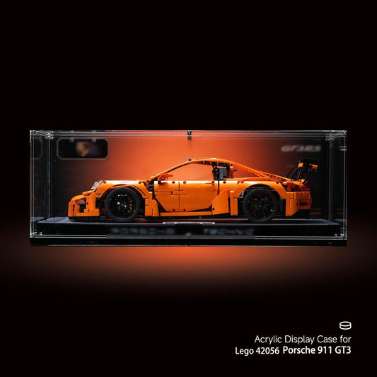 Premium Acrylic Display Case for LEGO® Porsche 911 GT3 - brickzonehub