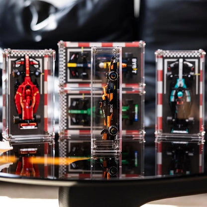 Premium Acrylic Display Case for LEGO® Speed Champions F1 – Ultra Clear Single Car Showcase Box - brickzonehub
