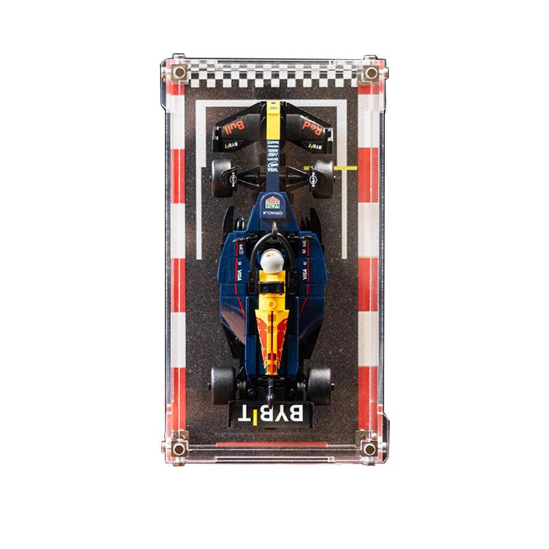 Premium Acrylic Display Case for LEGO® Speed Champions F1 – Ultra Clear Single Car Showcase Box - brickzonehub