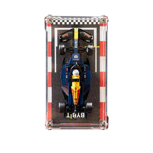 Premium Acrylic Display Case for LEGO® Speed Champions F1 – Ultra Clear Single Car Showcase Box - brickzonehub