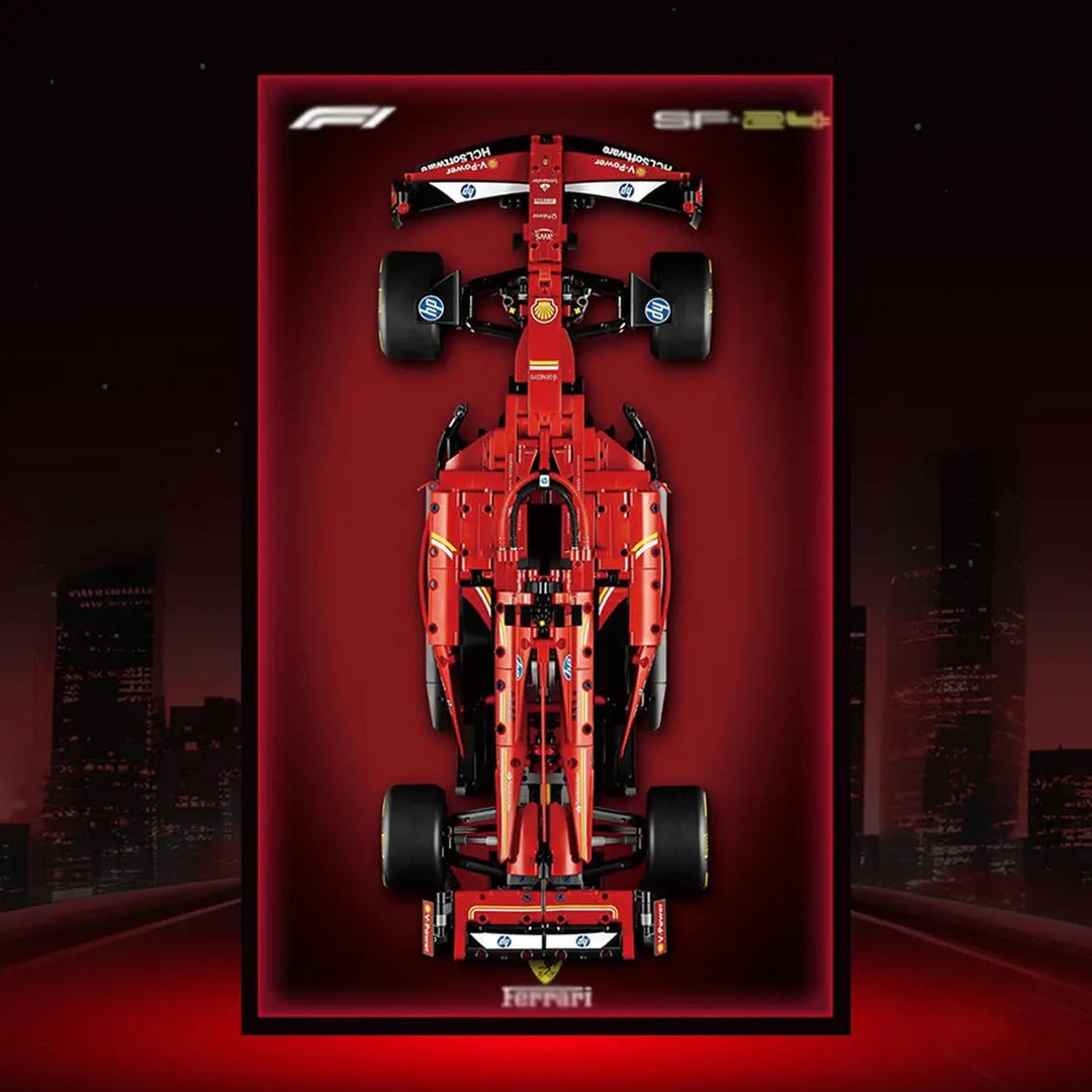 Premium Acrylic Wall Display Frame for LEGO® Ferrari F1 SF - 24 - brickzonehub