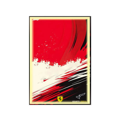 Premium Acrylic Wall Display Frame for LEGO® Ferrari F1 SF - 24 42207 - brickzonehub