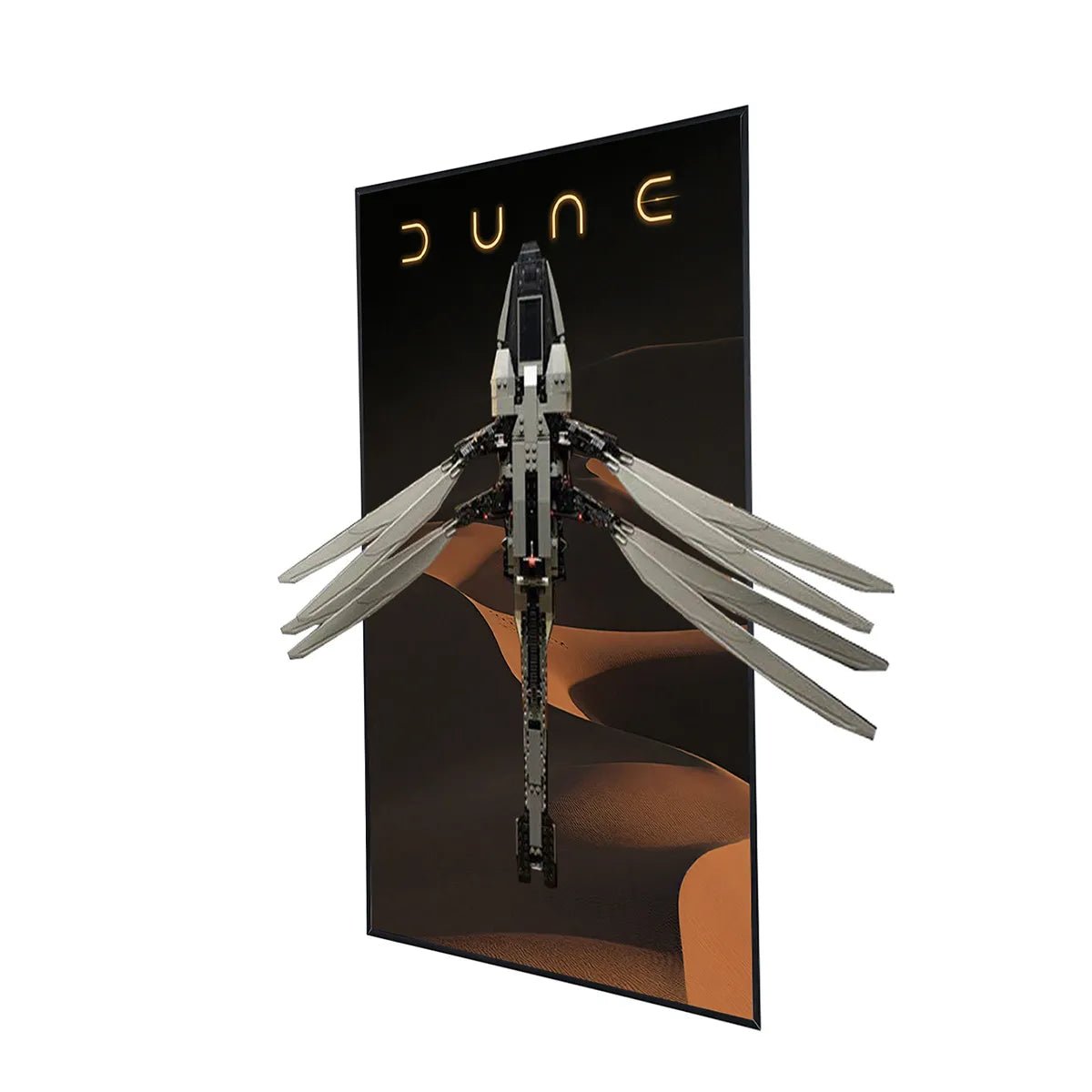 Premium Backlit Frame for LEGO® Icons 10327 Dune Ornithopter - brickzonehub
