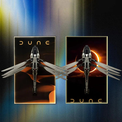 Premium Backlit Frame for LEGO® Icons 10327 Dune Ornithopter - brickzonehub