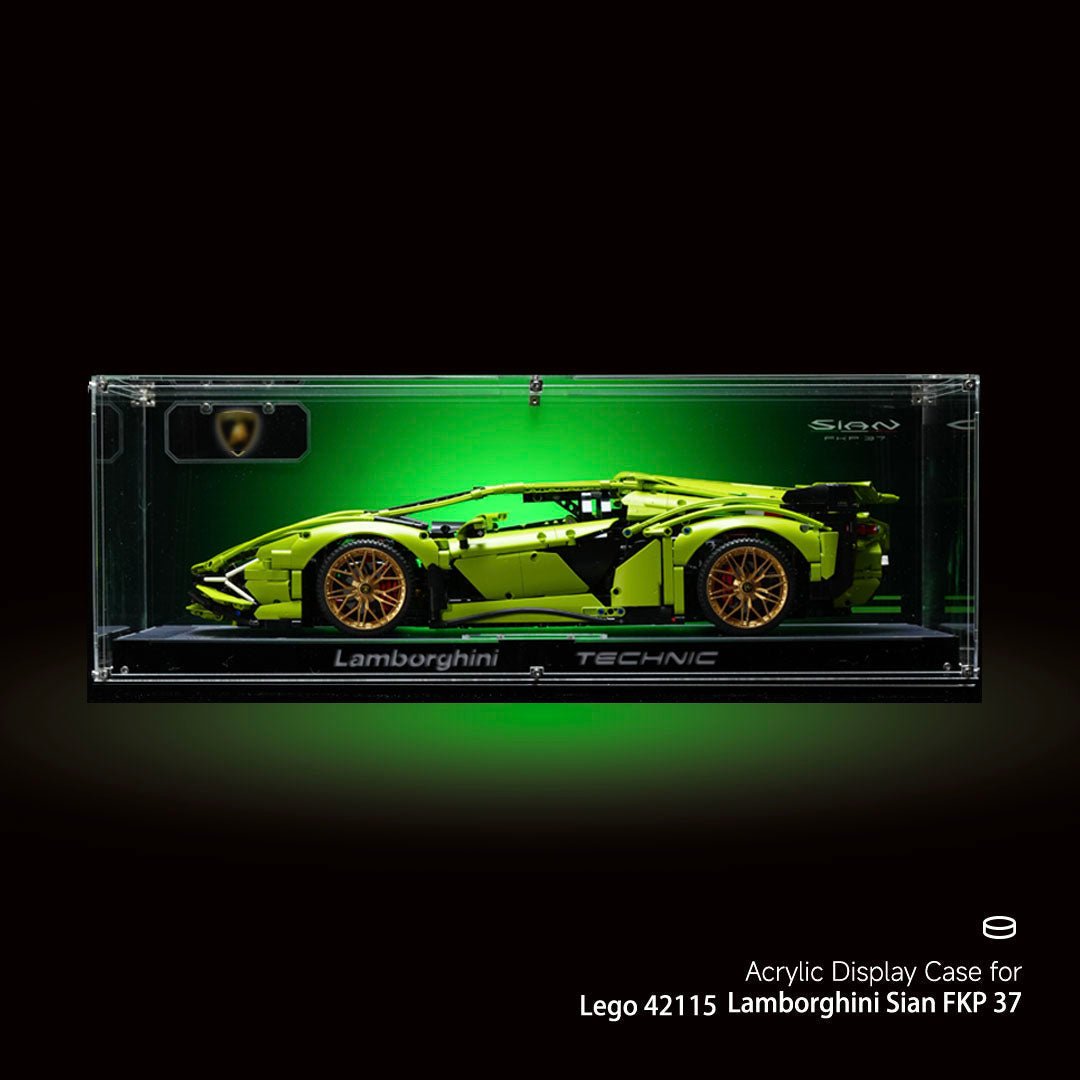 Premium Display Case for LEGO® 42115 Lamborghini Sian - brickzonehub
