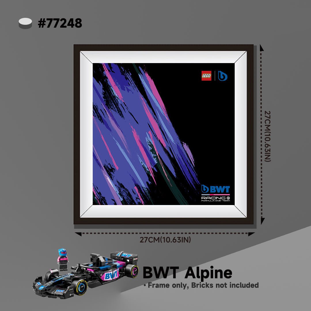 Premium Display Case Set for LEGO® Speed Champions F1 Teams - brickzonehub