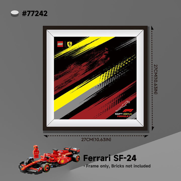 Premium Display Case Set for LEGO® Speed Champions F1 Teams - brickzonehub