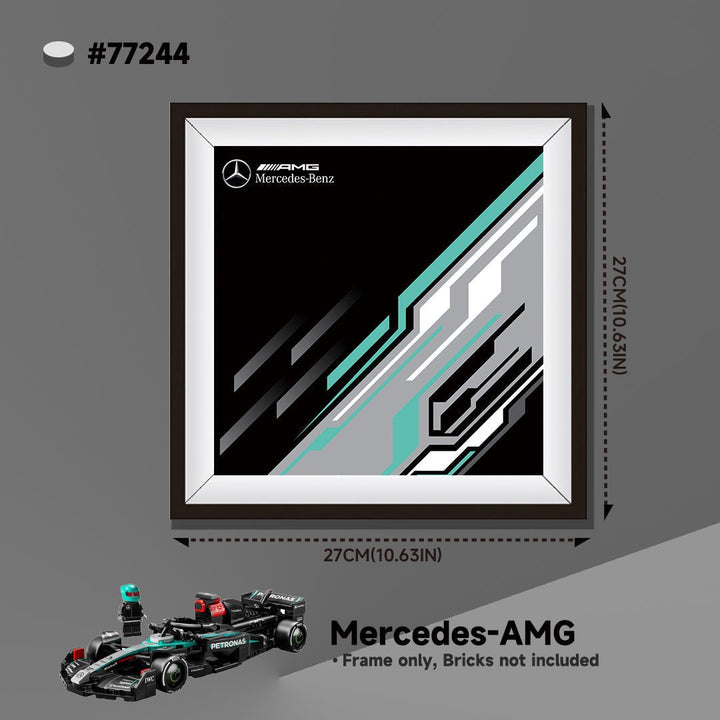 Premium Display Case Set for LEGO® Speed Champions F1 Teams - brickzonehub