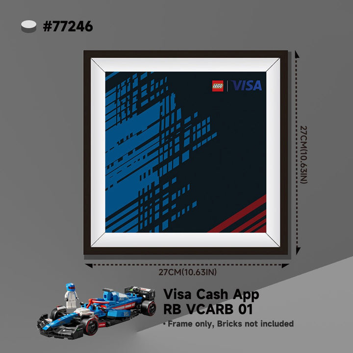 Premium Display Case Set for LEGO® Speed Champions F1 Teams - brickzonehub