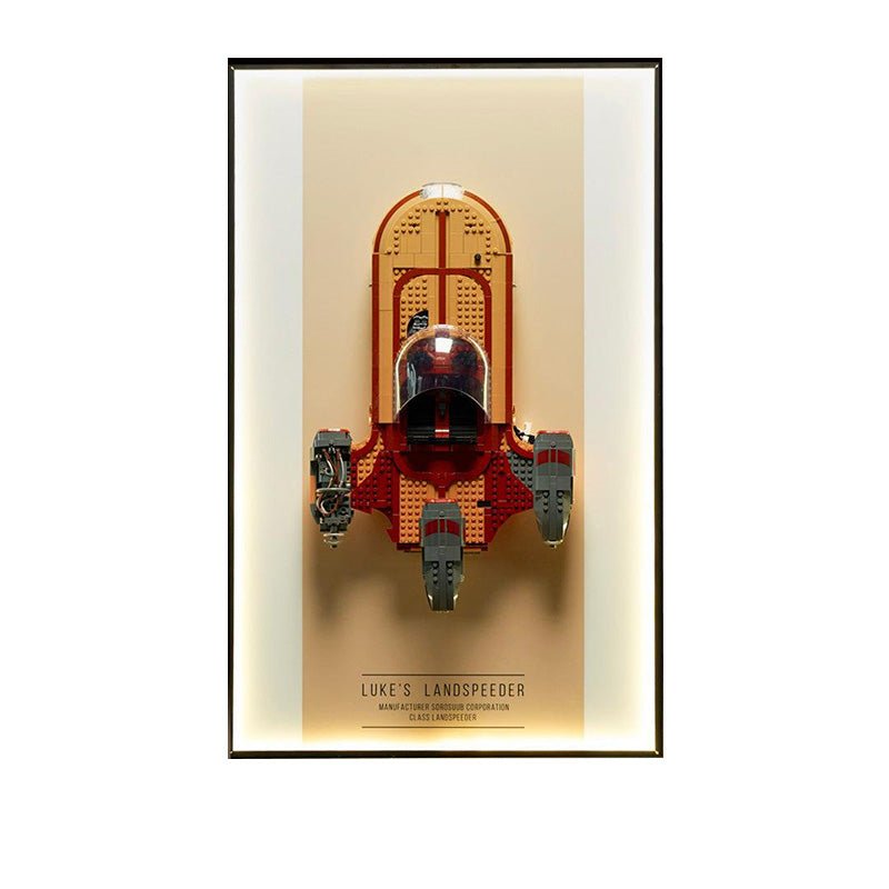 Premium Frame for LEGO® Star Wars Luke Skywalker’s Speeder 75341 - brickzonehub