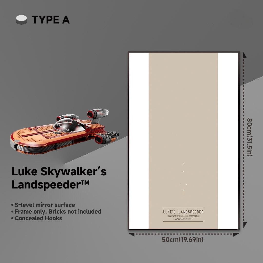 Premium Frame for LEGO® Star Wars Luke Skywalker’s Speeder 75341 - brickzonehub