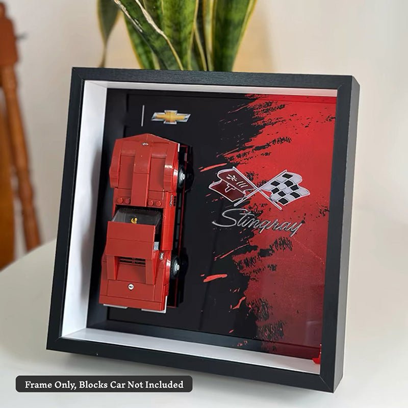 Premium Wall Display Box for LEGO® Speed Champions Supercar Collection - brickzonehub
