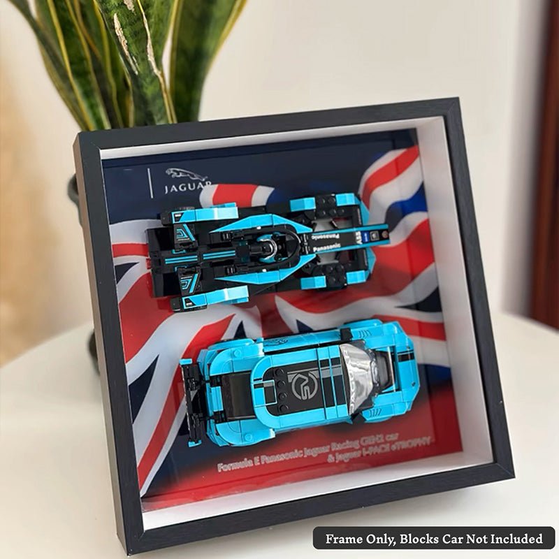 Premium Wall Display Box for LEGO® Speed Champions Supercar Collection - brickzonehub
