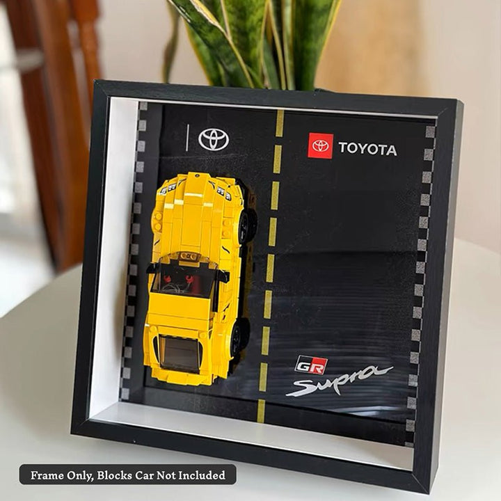 Premium Wall Display Box for LEGO® Speed Champions Supercar Collection - brickzonehub