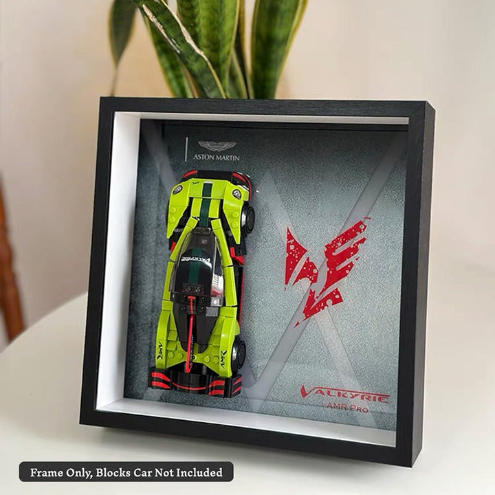 Premium Wall Display Box for LEGO® Speed Champions Supercar Collection - brickzonehub