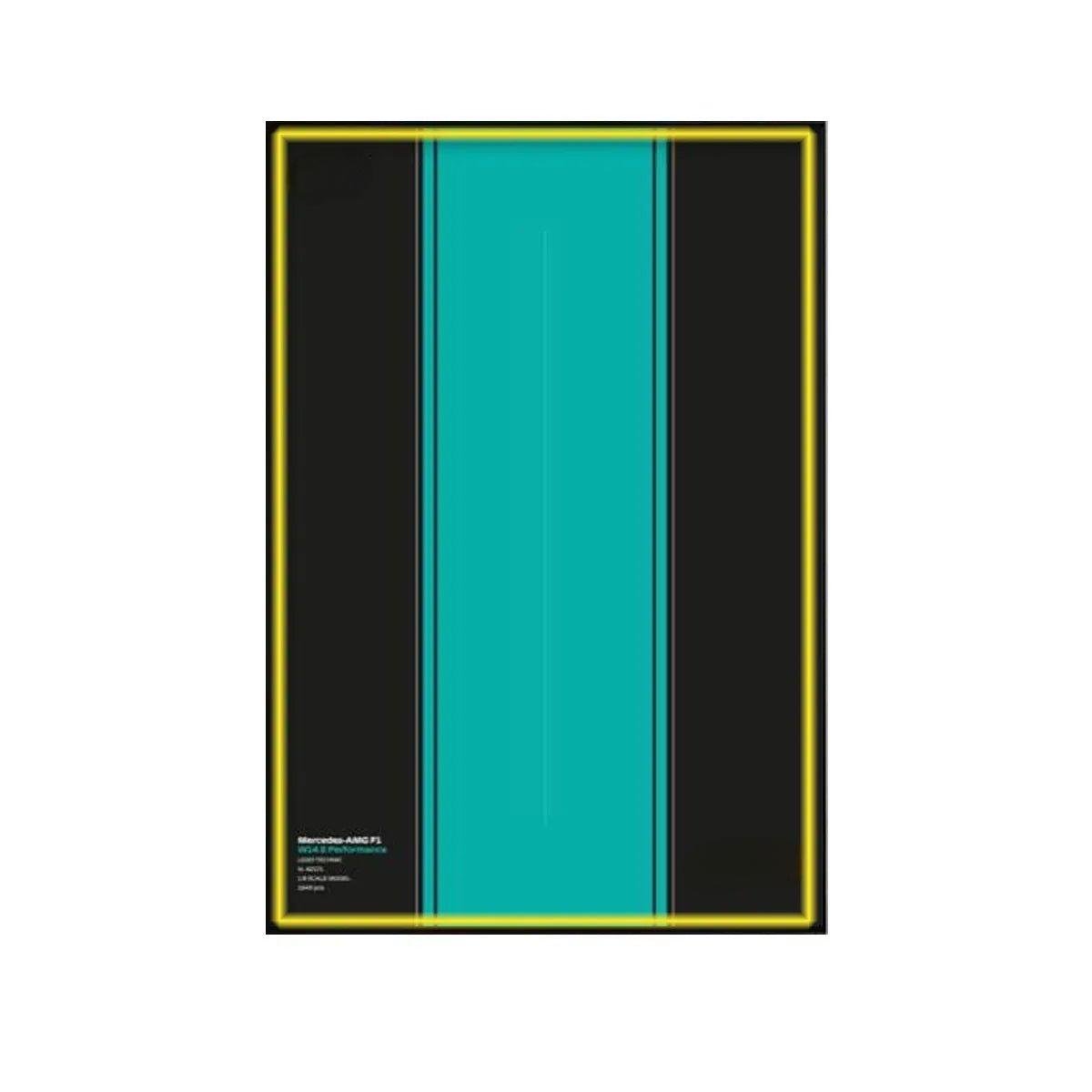 Premium Wanddisplay für LEGO® Mercedes-AMG F1 42171 Style C