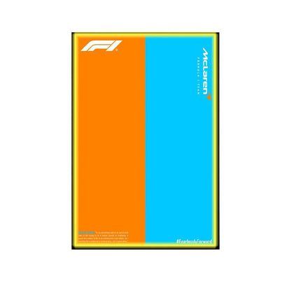 Premium Wall Display Compatible with LEGO® Technic™ McLaren F1 42141 Style D - brickzonehub