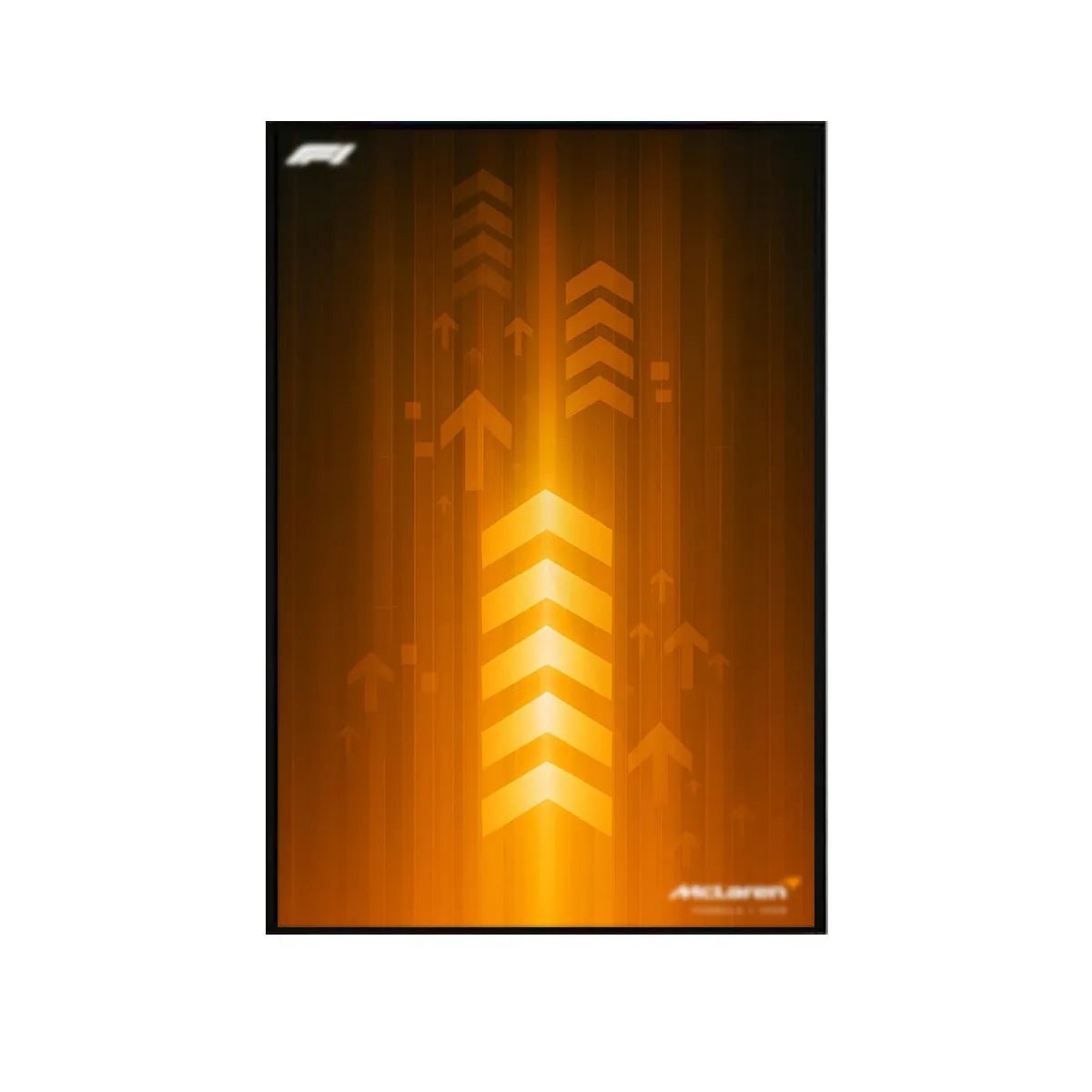 Premium Wall Display Compatible with LEGO® Technic™ McLaren F1 42141 Style E - brickzonehub