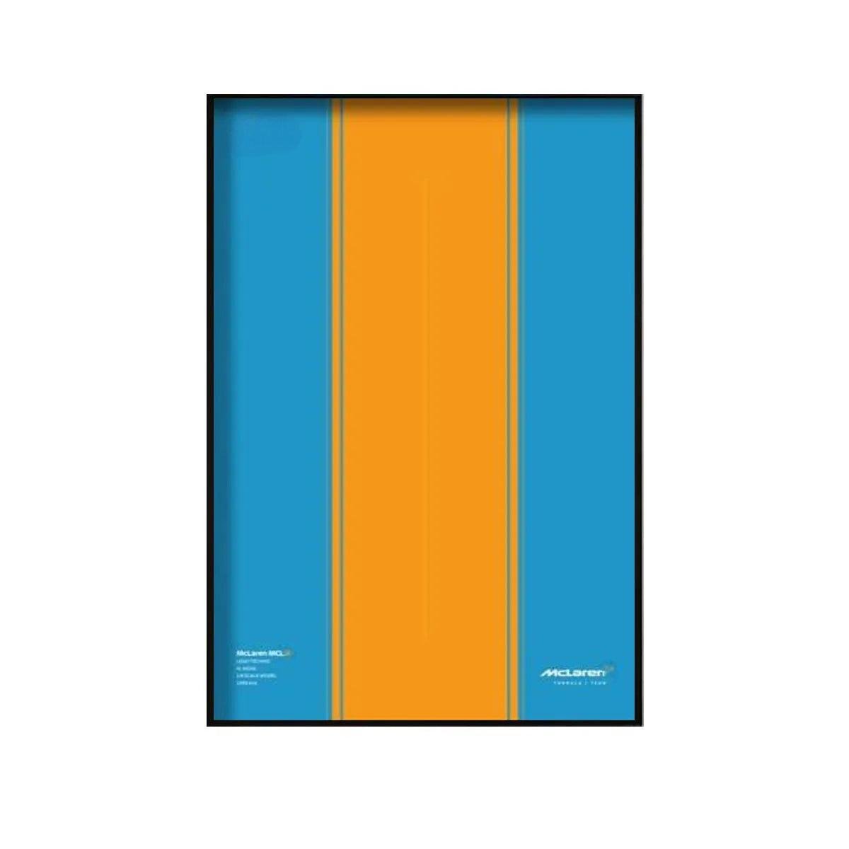 Premium Wall Display Compatible with LEGO® Technic™ McLaren F1 42141 Style D