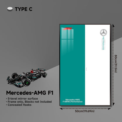 Premium Wall Display for LEGO® Mercedes - AMG F1 - brickzonehub