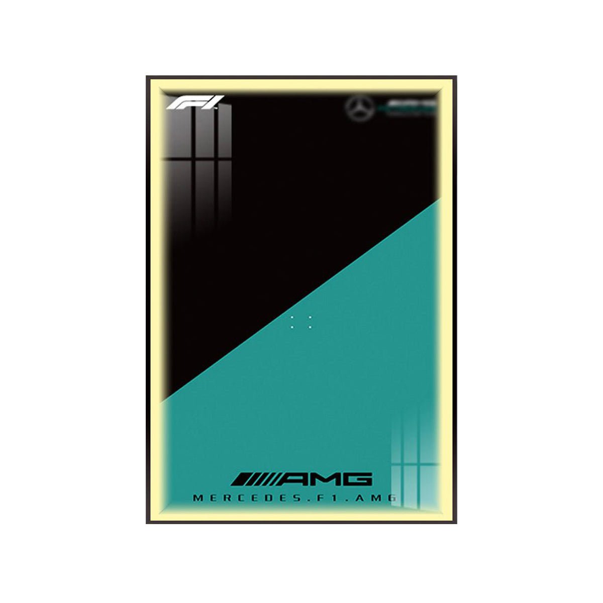 Premium Wall Display for LEGO® Mercedes - AMG F1 42171 - brickzonehub