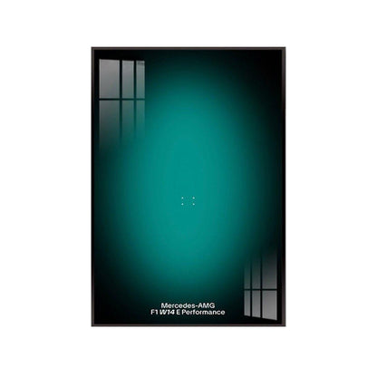 Premium Wall Display for LEGO® Mercedes - AMG F1 42171 - brickzonehub