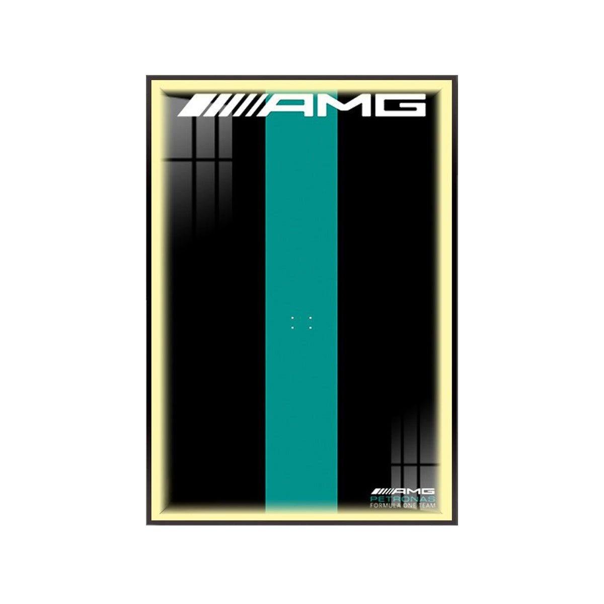 Premium Wall Display for LEGO® Mercedes - AMG F1 42171 - brickzonehub