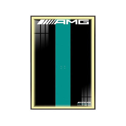 Premium Wall Display for LEGO® Mercedes - AMG F1 42171 - brickzonehub