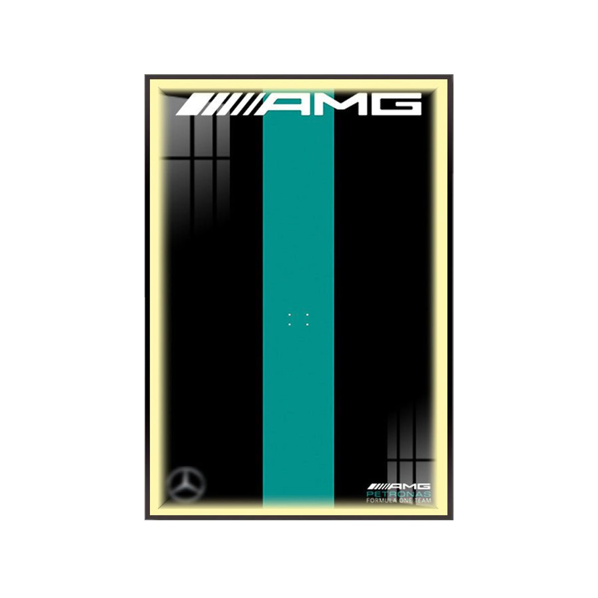 Premium Wall Display for LEGO® Mercedes - AMG F1 42171 - brickzonehub