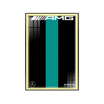 Premium Wall Display for LEGO® Mercedes - AMG F1 42171 - brickzonehub