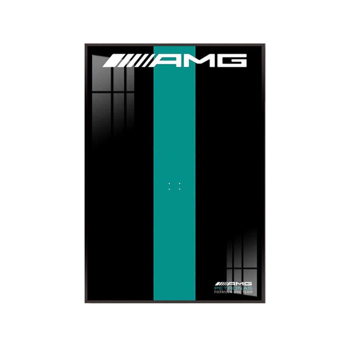 Premium Wall Display for LEGO® Mercedes - AMG F1 42171 - brickzonehub